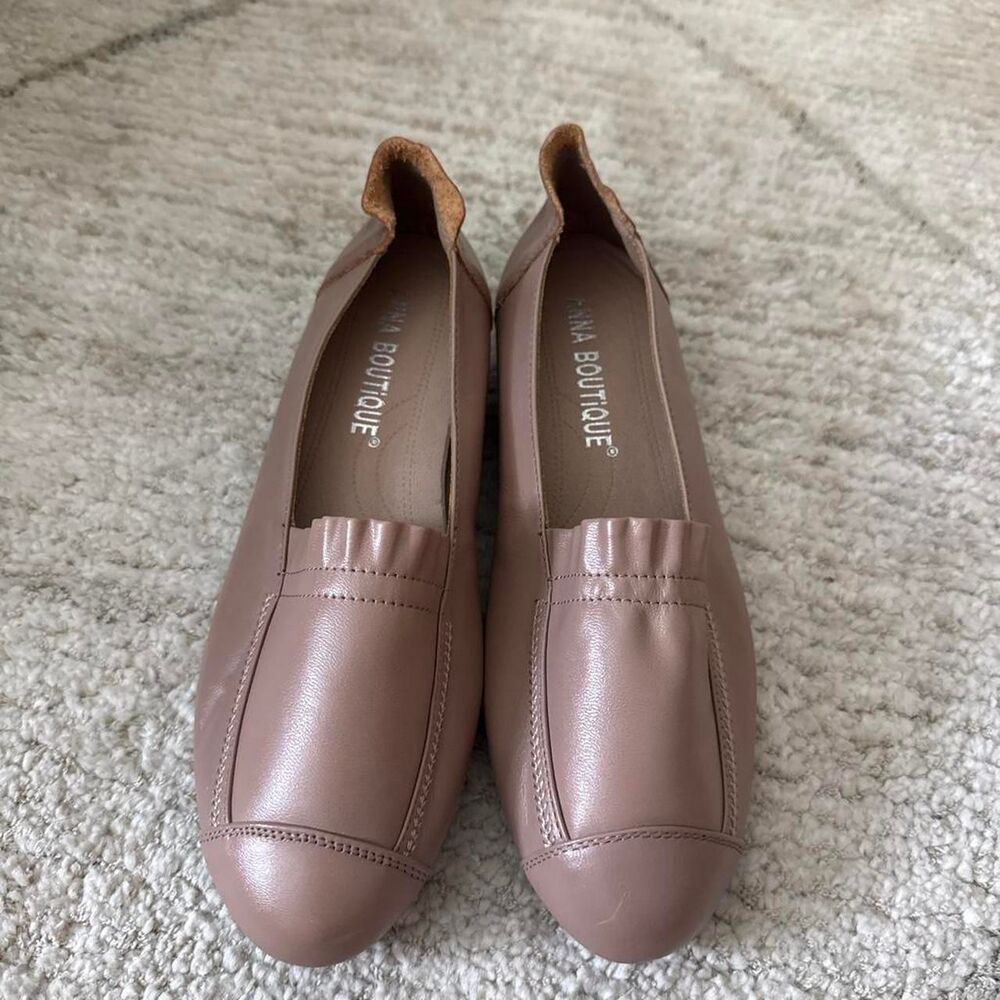 Unbranded Women's Pink and Tan Ballet-shoes